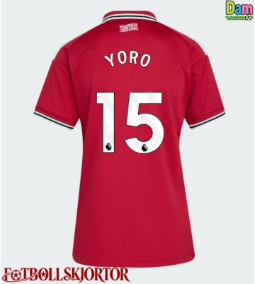 Manchester United Leny Yoro #15 Hemmatröja Dam 2026-27 Kortärmad